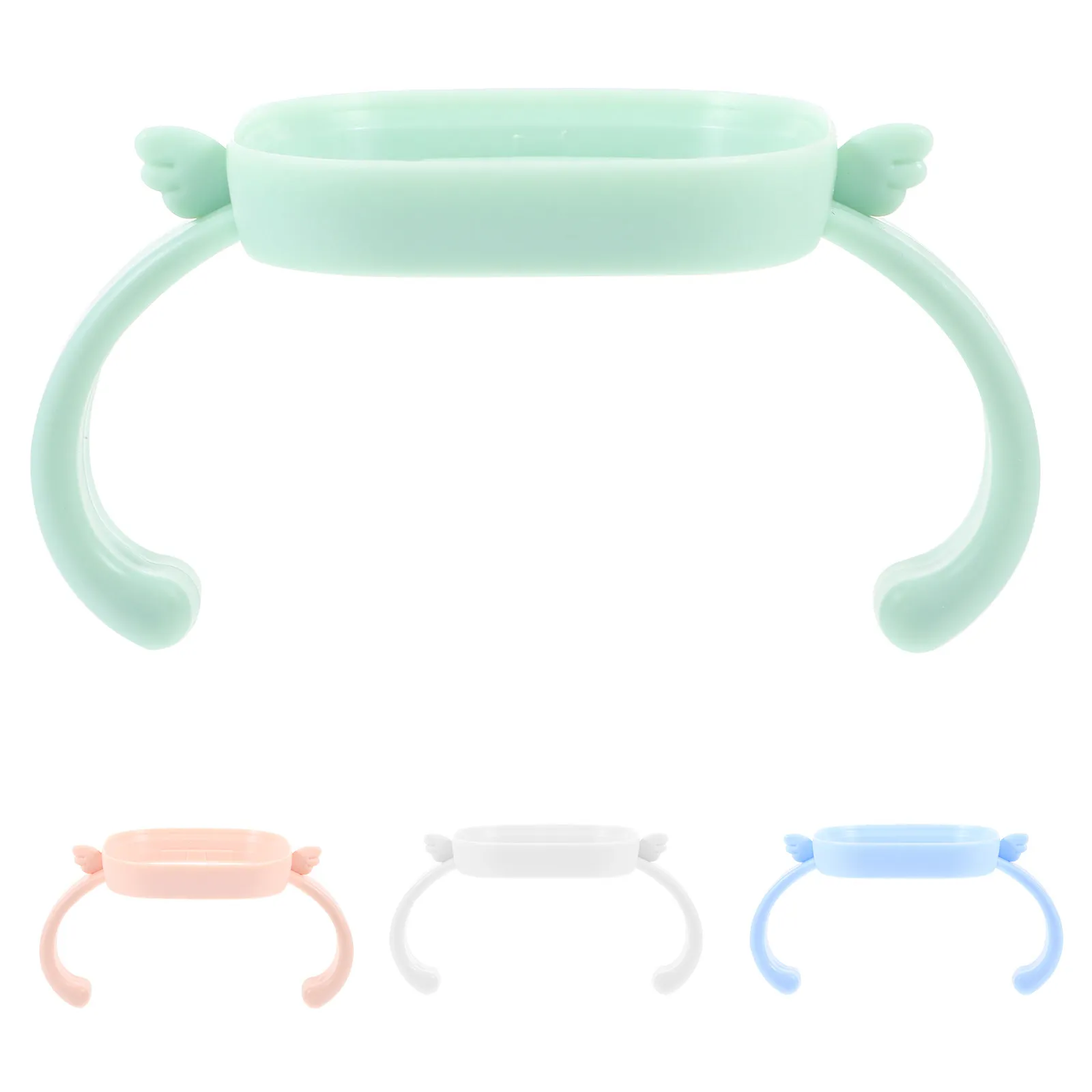 

4Pcs Baby Bottle Handle Replacement Universal Plastic Bottle Grip for Infant Toddler Newborn Milk Feeding Bottles Safe