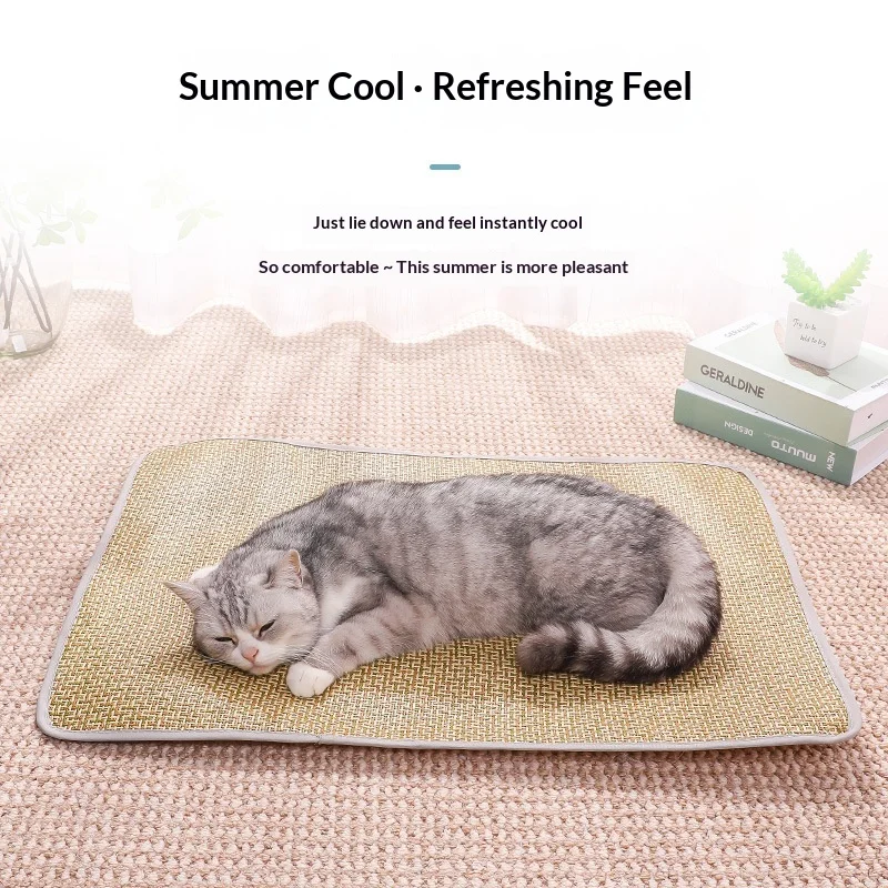 Grass Mat Pet Cooling Pad 4