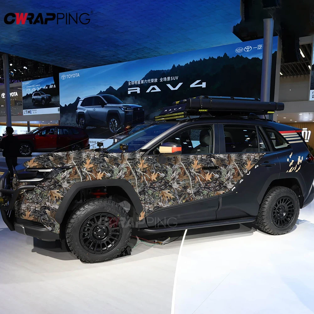 

Leaf Camouflage Film Vinyl Paper for Car Accessory Wrap Foil Car Wrapping Folie Motorcycles Auto Outdoor Accessories Sticker