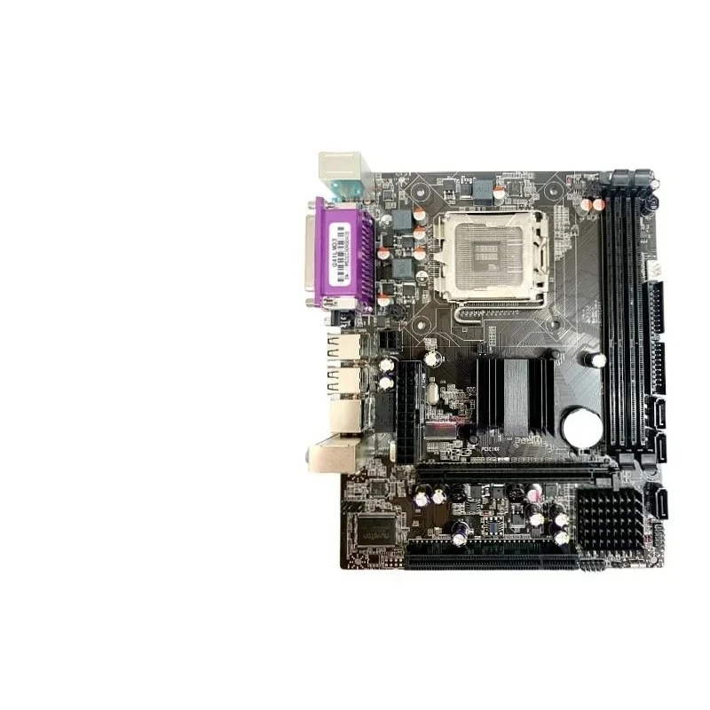 Nueva placa base G41, memoria DDR3 de 775 pines, con puerto de impresión, puerto COM, placa base con ranura PCI, Control Industrial