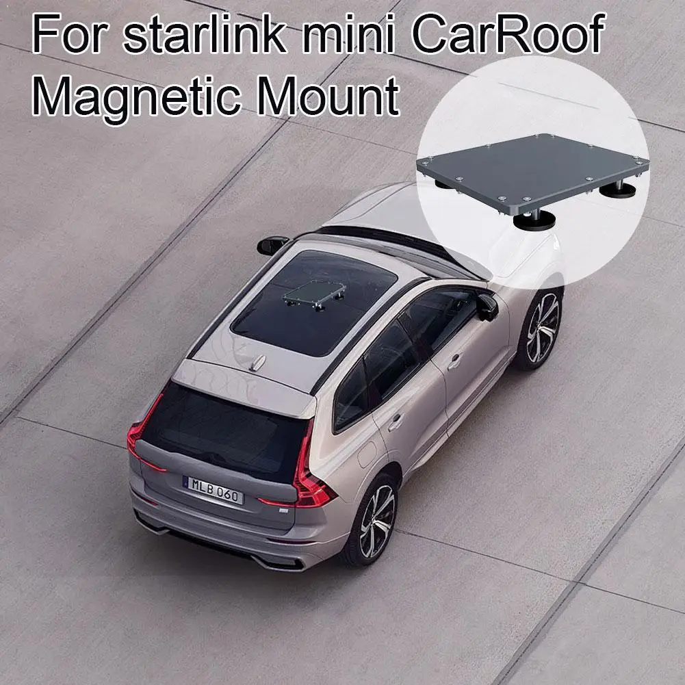 

Крепление на крышу автомобиля для Starlink Mini: кронштейн с мощным магнитом для антенны, для авто, лодок, фургонов, кемпинга, путешествий, аксессуар для спутникового интернета