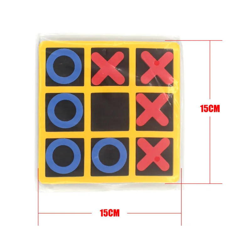 Juego de mesa de ajedrez OX, juguete de ocio, interacción entre padres e hijos, desarrollo de ajedrez, rompecabezas inteligente, juguetes educativos