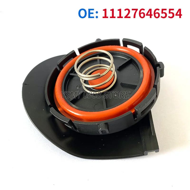 2Pcs/Lot 11127646554 PCV Valve Cover Repair Kit Valve Cap Membrane For Peugeot 207 EP6 VTI Citroen MINI Cooper N12 N16 0248.Q5