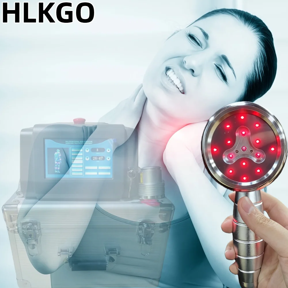 1055mW Cure Cold Laser Therapy Pain Relief Cervical Spondylosis Arthritis Device LLLT 808nm Infrared Light Therapy Medical