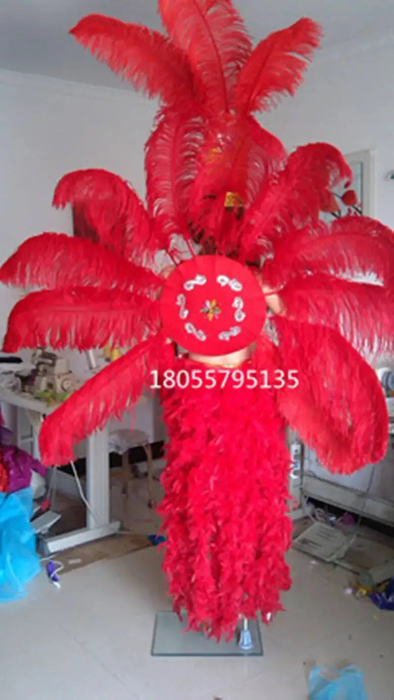 오프닝 그랜드 삼바 댄스 의상 오프닝 쇼 댄스 의상 무대 의상