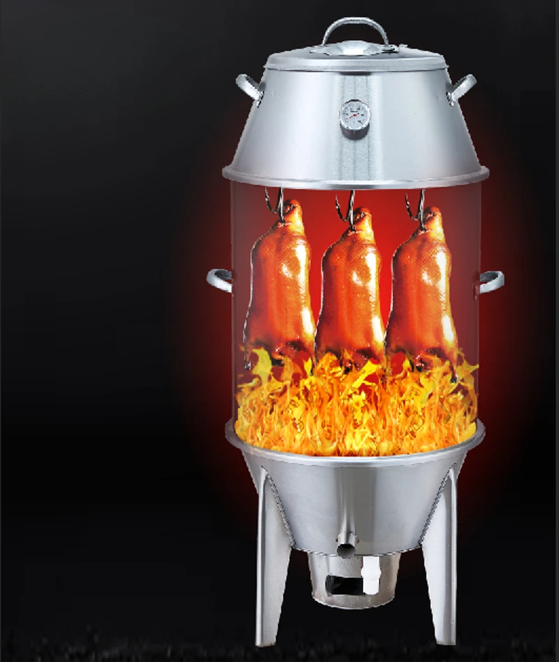 

Печь для жарки уток электрическая жареная утка из нержавеющей стали жаровня для утки Коммерческая газовая домашняя жареная печь для курицы с углем