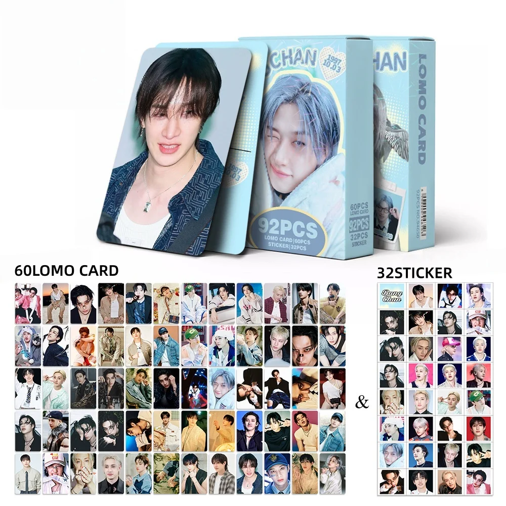 92pcs Photo Small card New Album Boy Group Sticker New FELI Card LOMO Card High-Definition Photo Collectible Cards Fans Gifts view 4