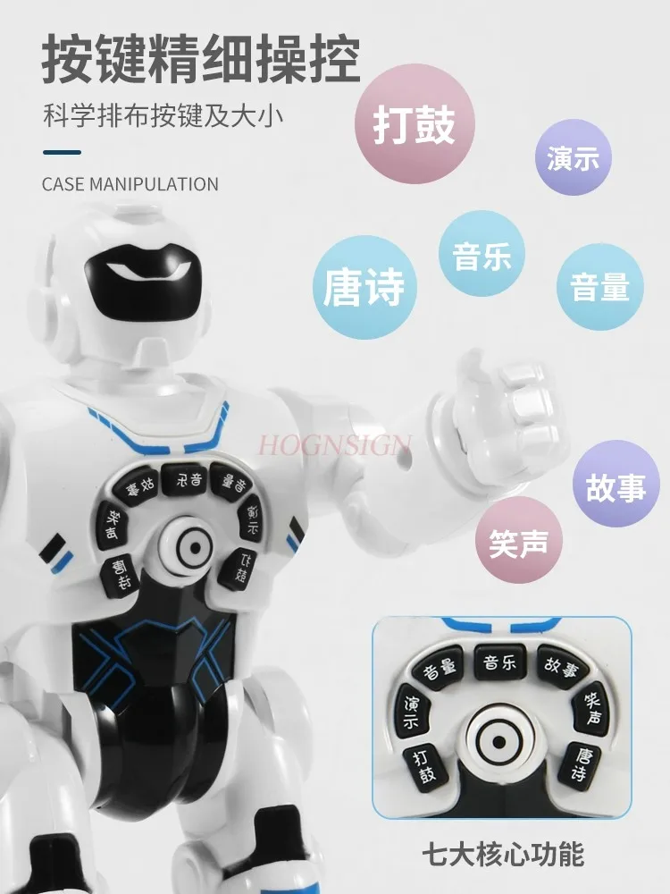 who can sing and dance 1-3 baby toys Electric intelligent robot for children