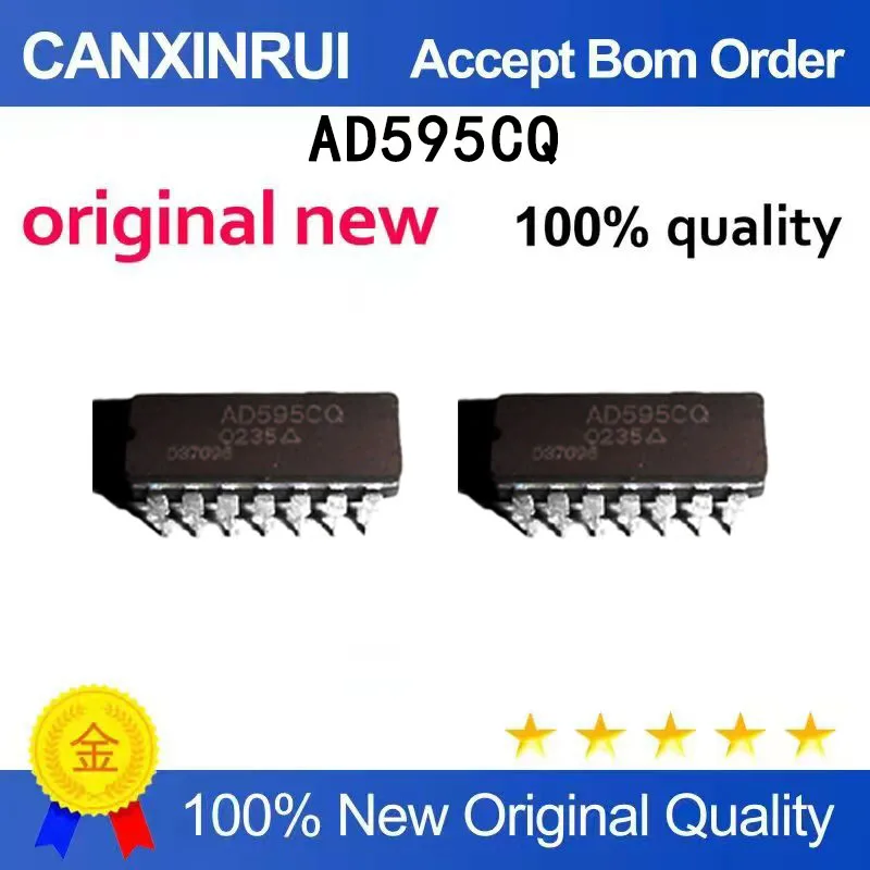 (5pcs-100pcs）Brand new original AD595CQ DIP14 spot chip IC