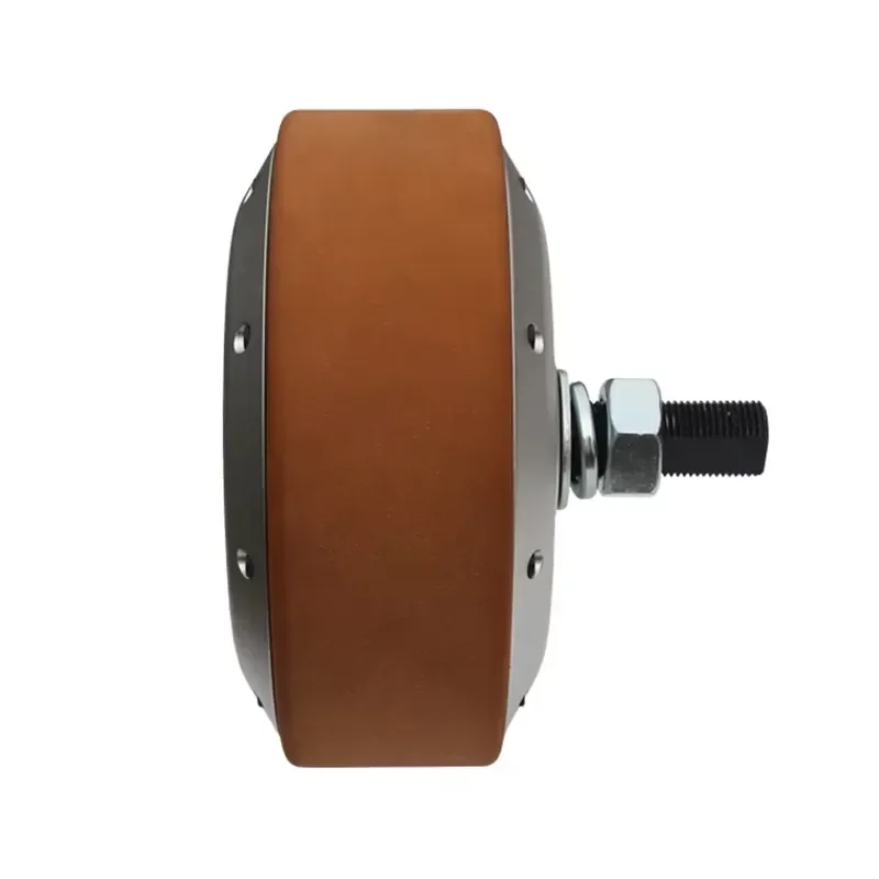 ZLTECT CE ISO9001 High Torque 1024 Optical Encoder 8inch 48V 400kg Load 200RPM Gearless Brushless AGV DC Wheel Hub Servo
