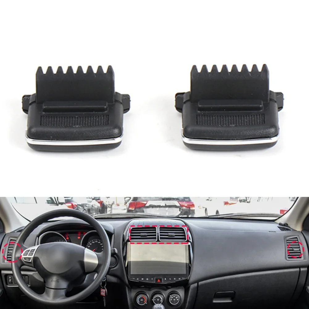 

AC Vent Air Vent Paddle Clip Plastic Truck Accessories Black Car Center Contral For Outlander Sport