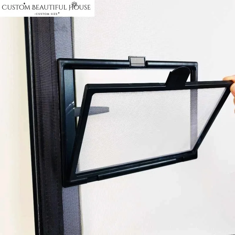 

Custom Size Windows Mosquito Net Accessories, Screen Accessories, Open Window Accessories, Easy To Install By Yourself Decor