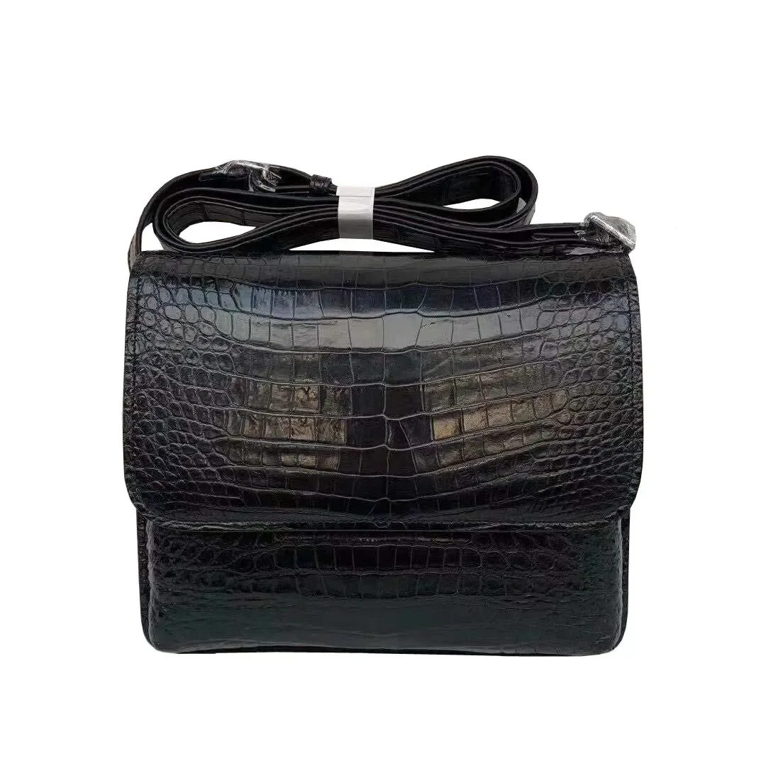 fanzunxing new arrival men handbag male crocodile leather bag men crocodile bag