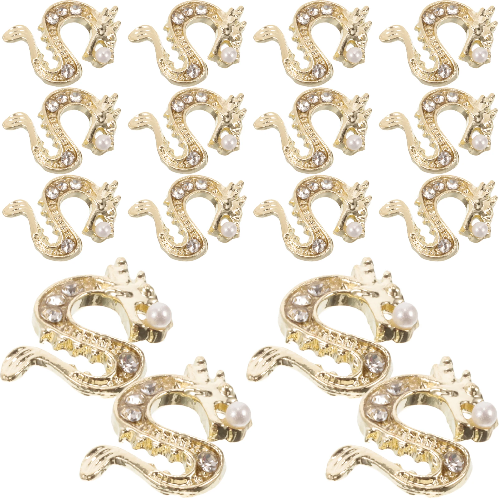 

50pcs Nail Art Accessories Rhinestone Manicure Decorations for Women Fake Nails DIY charms jewelry set nail gems