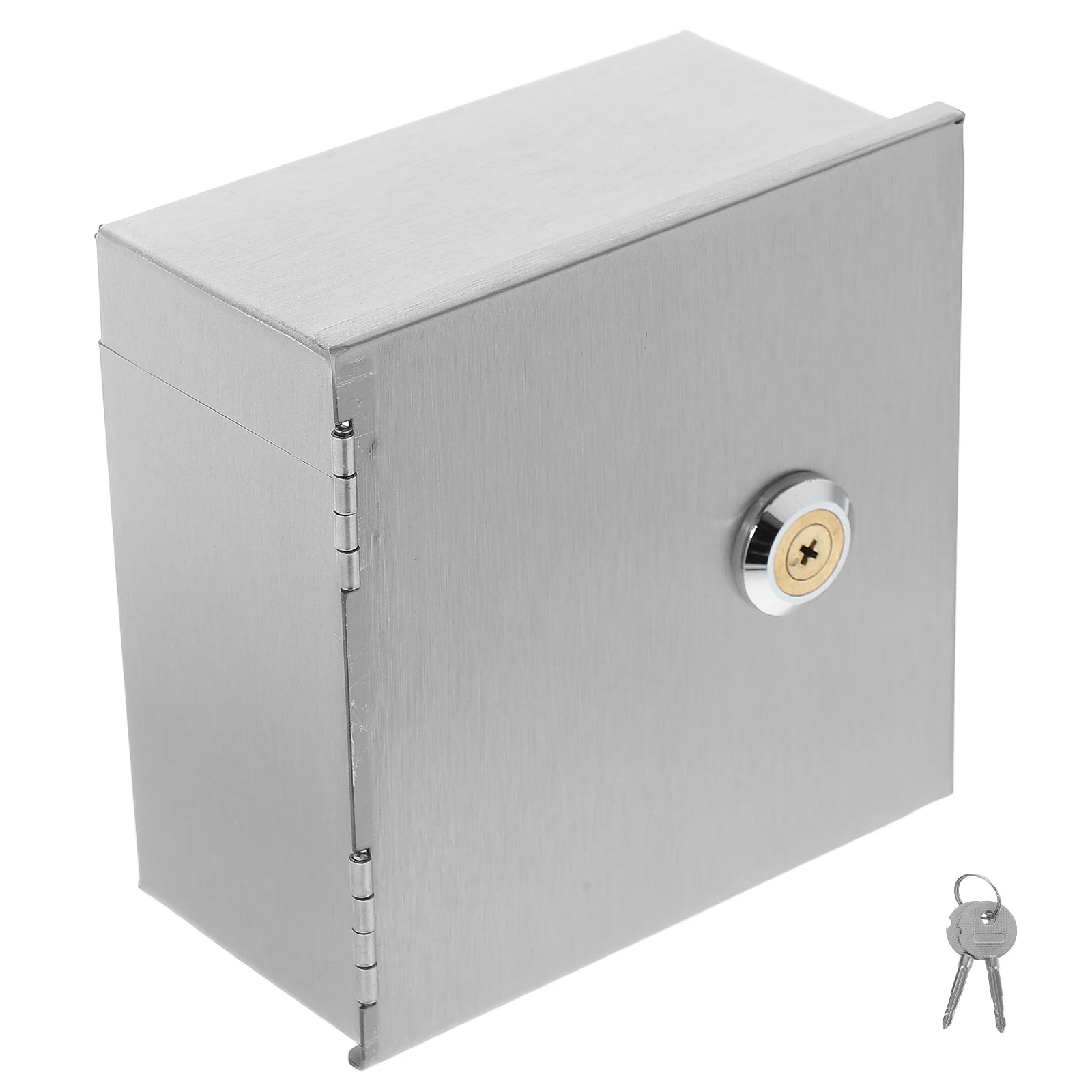 

Stainless Steel Electrical Box Weatherproof Outlet Protector Switch Covers Antitheft Splashproof for Electric Vehicles Home
