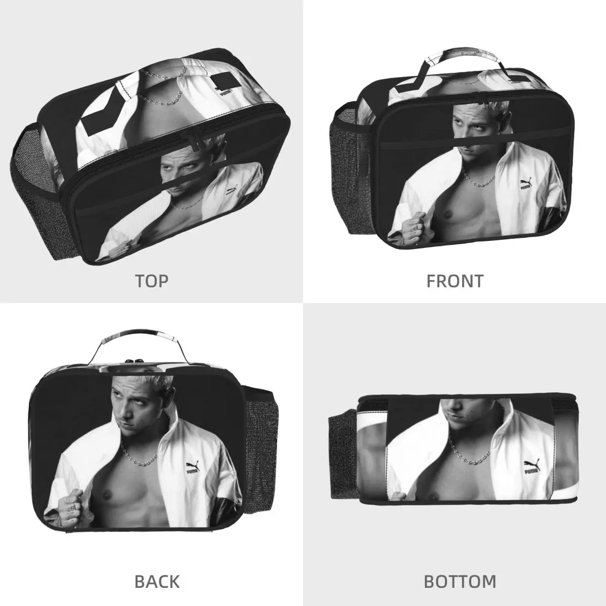 Plk Cool Insulated Lunch Bag for Kids School Cooler Thermal Food Box Tote Leakproof Lunch Boxes Container