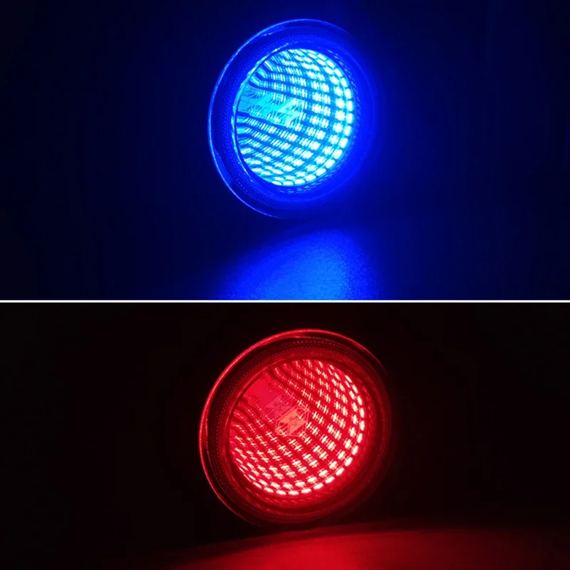 범용 방수 DC 12V 모터 LED 장식 스트립 조명, 자동차 오토바이 아름다운 장식 소프트 조명, 2 개