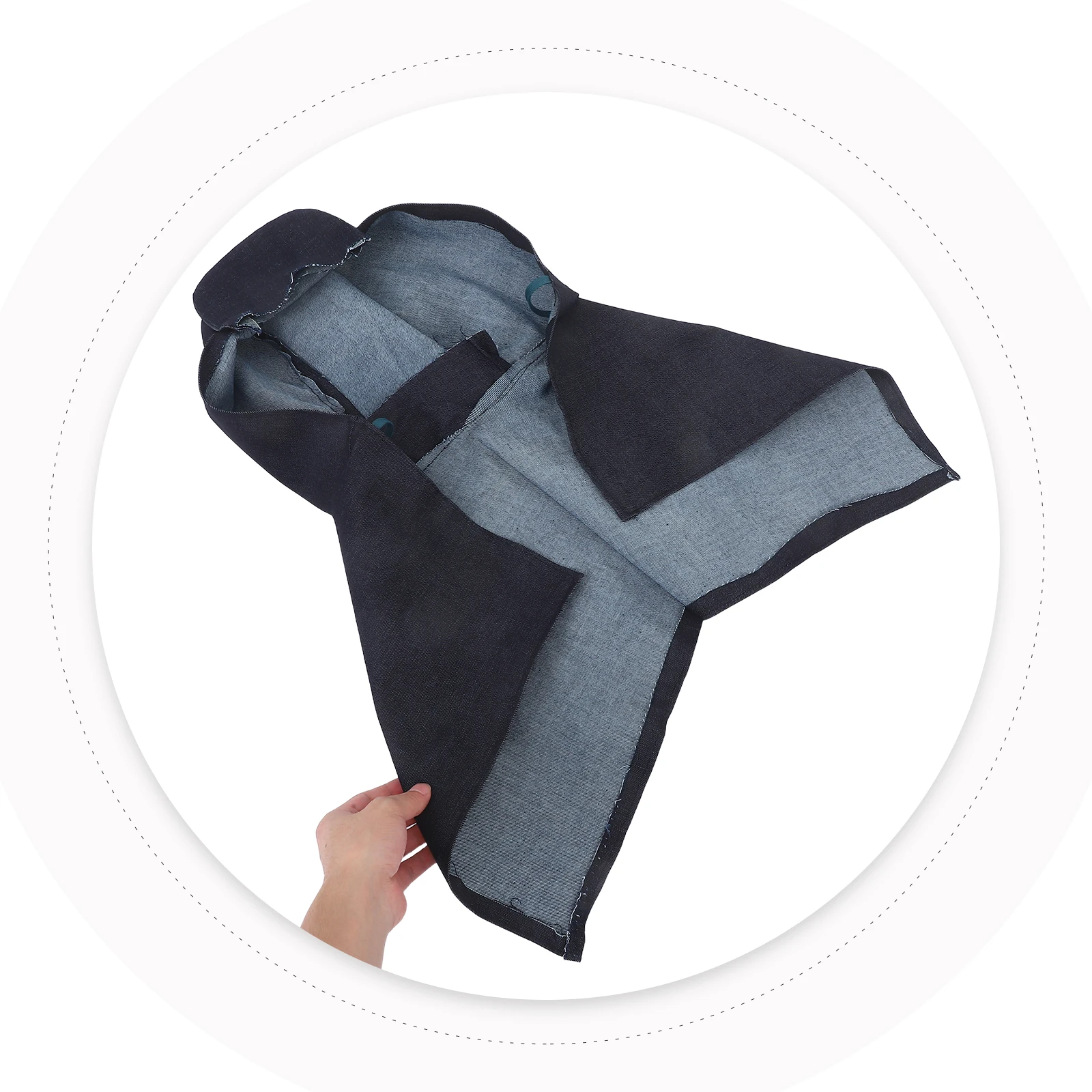 3Pcs Safety Neck Cover Denim Drape Enhanced Protection Neck Shoulder Drape Outdoor Construction Work