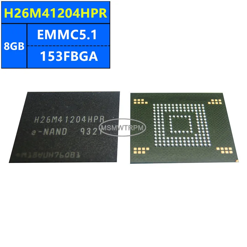 H26M41208HPR H26M41204HPR FEMDRW008G-88A39 EMMC5.1 8GB 153FBGA Memory Chip IC Electronic Components New Original