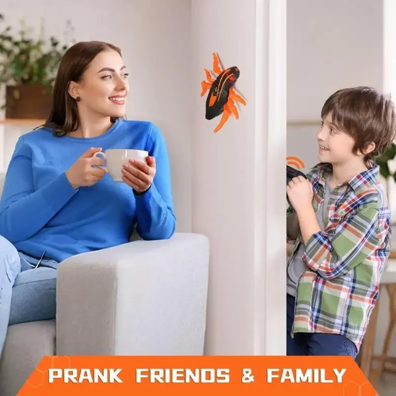 Magnetische kletternde ferngesteuerte Kakerlake – Roboterspielzeug, krabbeln kann, geeignet für Kinder ab 4 Jahren (Jungen