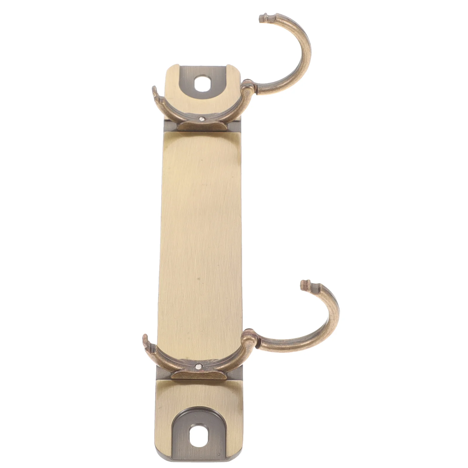 Stationery Supplies Binder Clasp Magazine Rack 2-hole Ring Mechanisms Card Golden Metal Clips