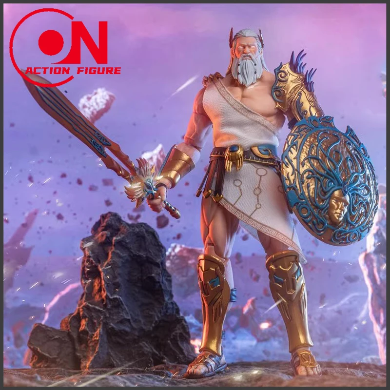 Berserker Studios-figura de acción coleccionable a escala 1/12, M-01, Zeus All Nations Gods Series, Anime, 6 ", hombres, soldado