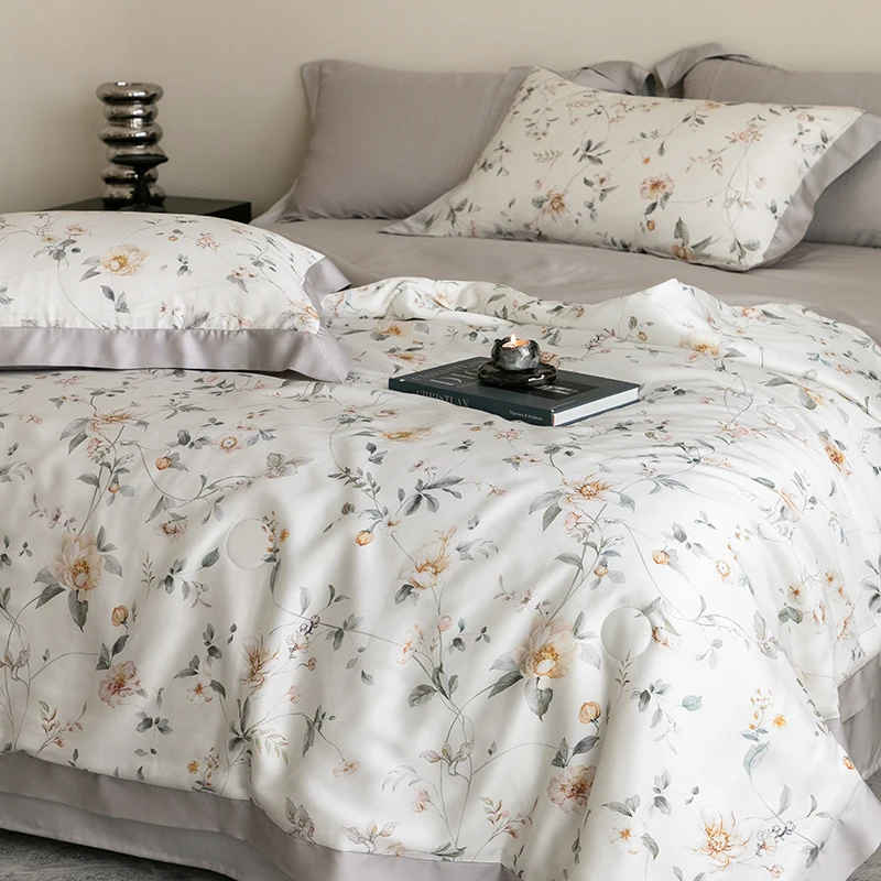 Couette de climatisation Tencel Lyocell de qualité supérieure pour l'été - Absorbant l'humidité