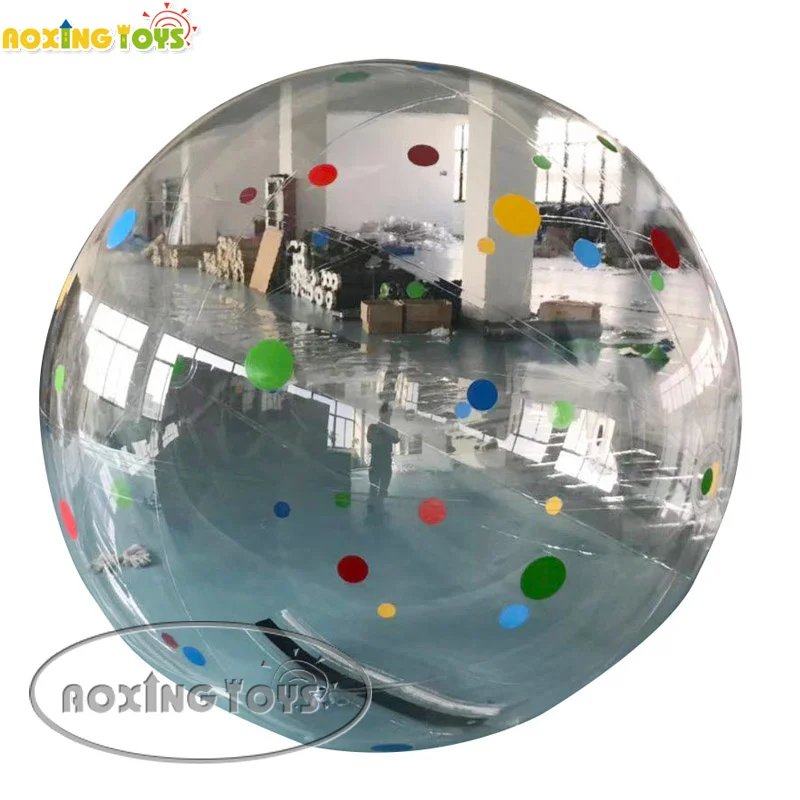 1.5M/2M/2.5M Transparent Inflatable Dancing Ball Ballet Ball With Wave Point For Stage Show For Adult Kids With Air Pump