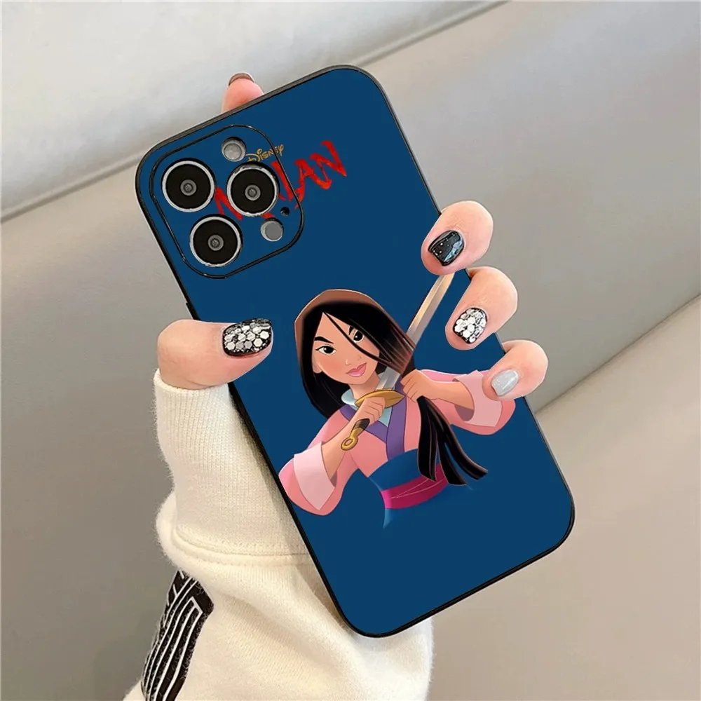 D-disney P-princess Phone Case For Iphone 15 11 13 14 Pro Max 7 8 Plus X Xr Xs Max Se2020 12mini Cover Case