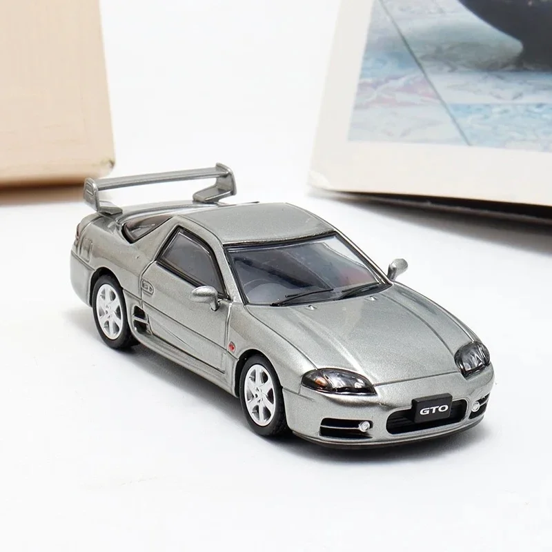 

GA 1:64 3000GT GTO 1998 silver black alloy car model
