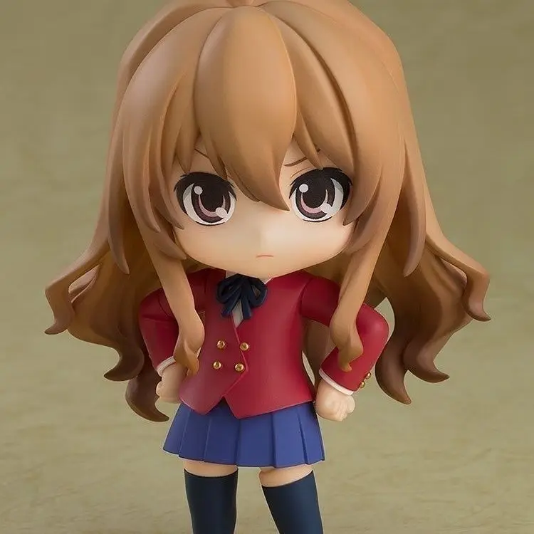 Anime TIGER×DRAGÓN Aisaka Taiga Toradora! # 2523 figura de acción uniforme escolar chica PVC modelo figura muñeca colección ornamento regalo