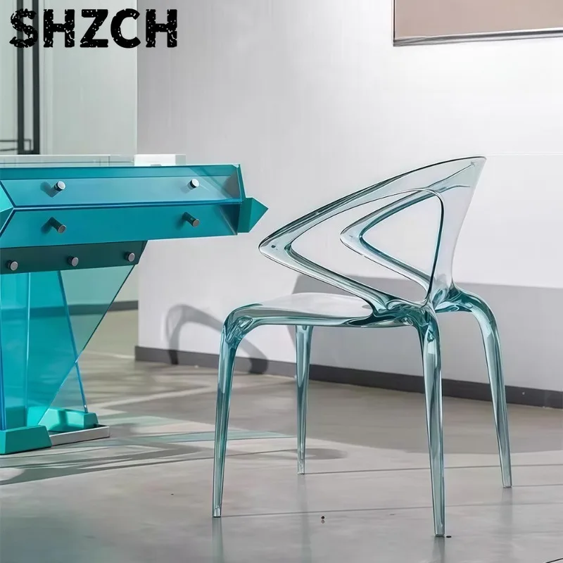 Sedie Sala Da Pranzo Living Room Dining Chair Acrylic Armchair Sillas Para Comedor Meuble De Cuisine Прозрачный Стул Cadeira