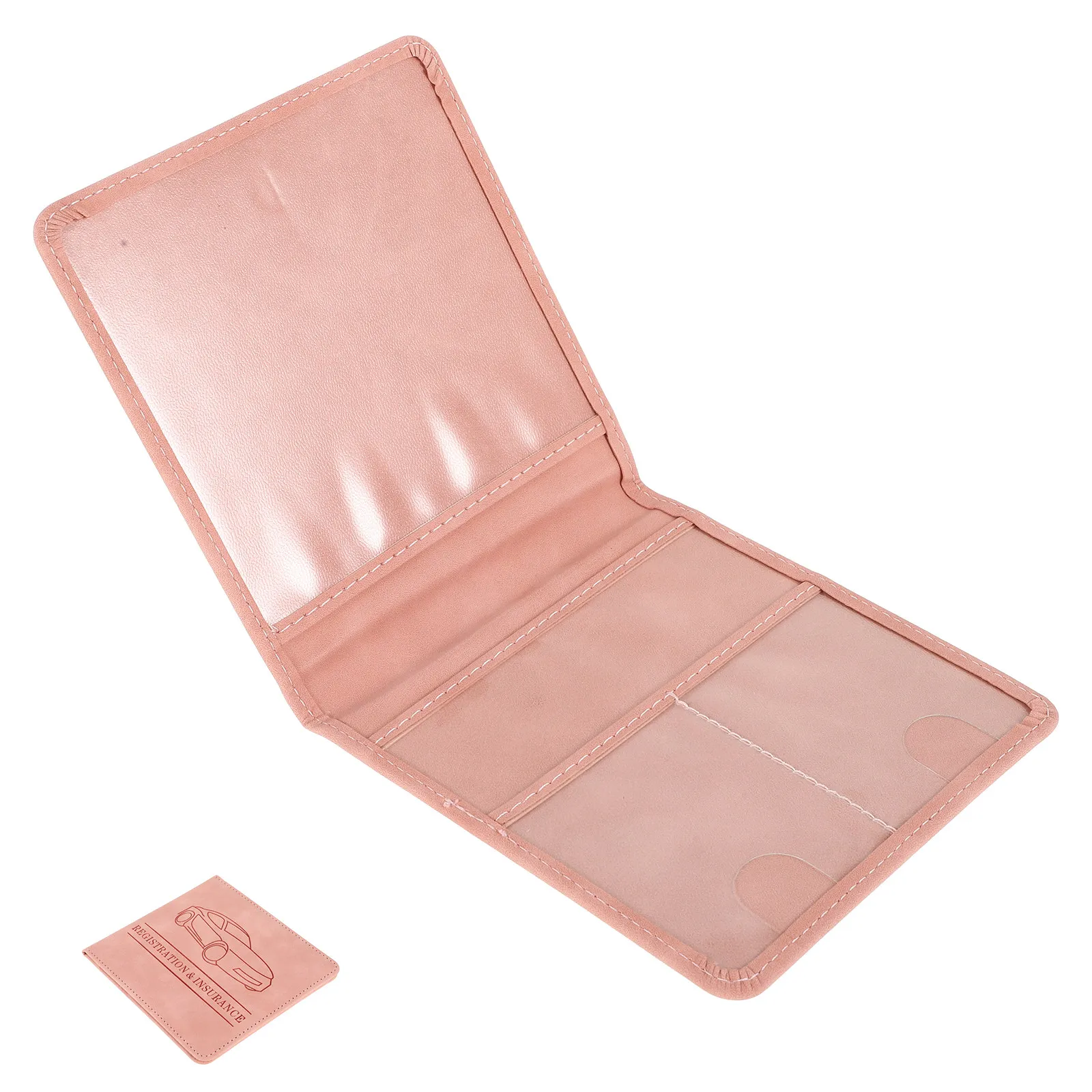Drive License Holder PU Material Credit Holder for Men Women Car Registration Certificate Card Organizer Driver License and Auto - view 4