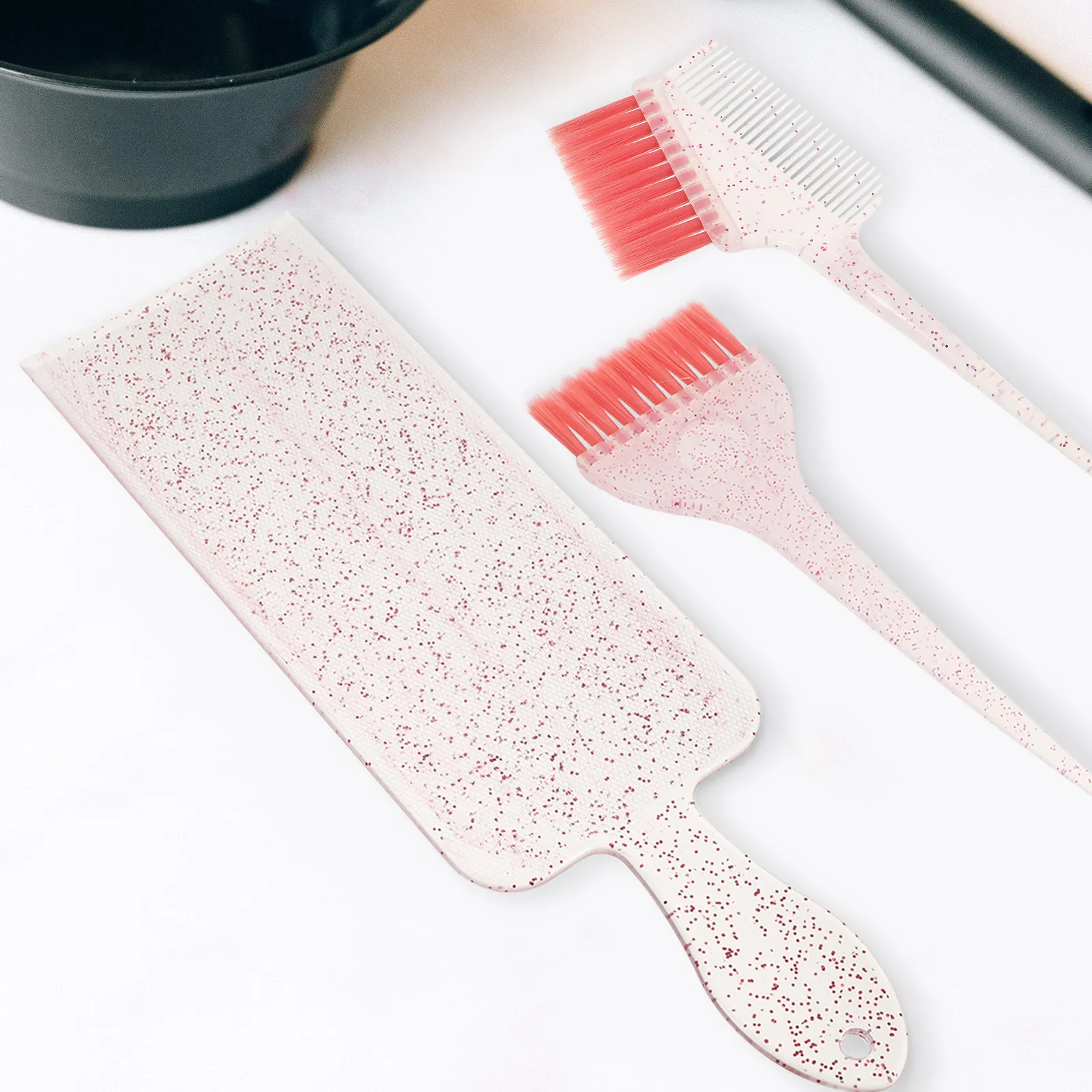 

Набор из 1 расчески-щетки для мелирования и окрашивания волос: легкие, не раздражающие кожу инструменты для домашнего и салонного использования