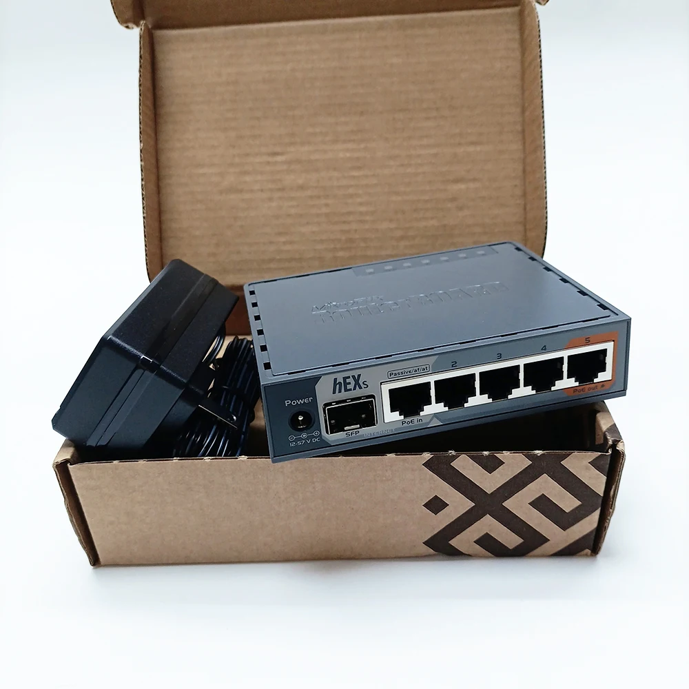 Mikrotik Rb760igs Hex S ROS Gigabit Ethernet Router مع منفذ 1Xsfp 5X10/100/1000Mbps #5