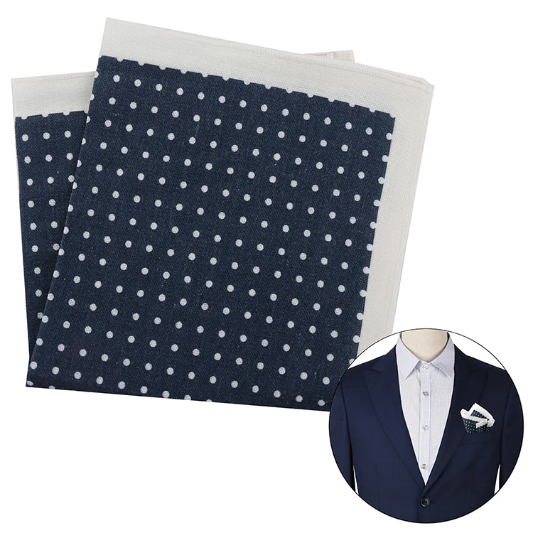 Tailor Smith Pocket Square Linen Business Handkerchief, Gift