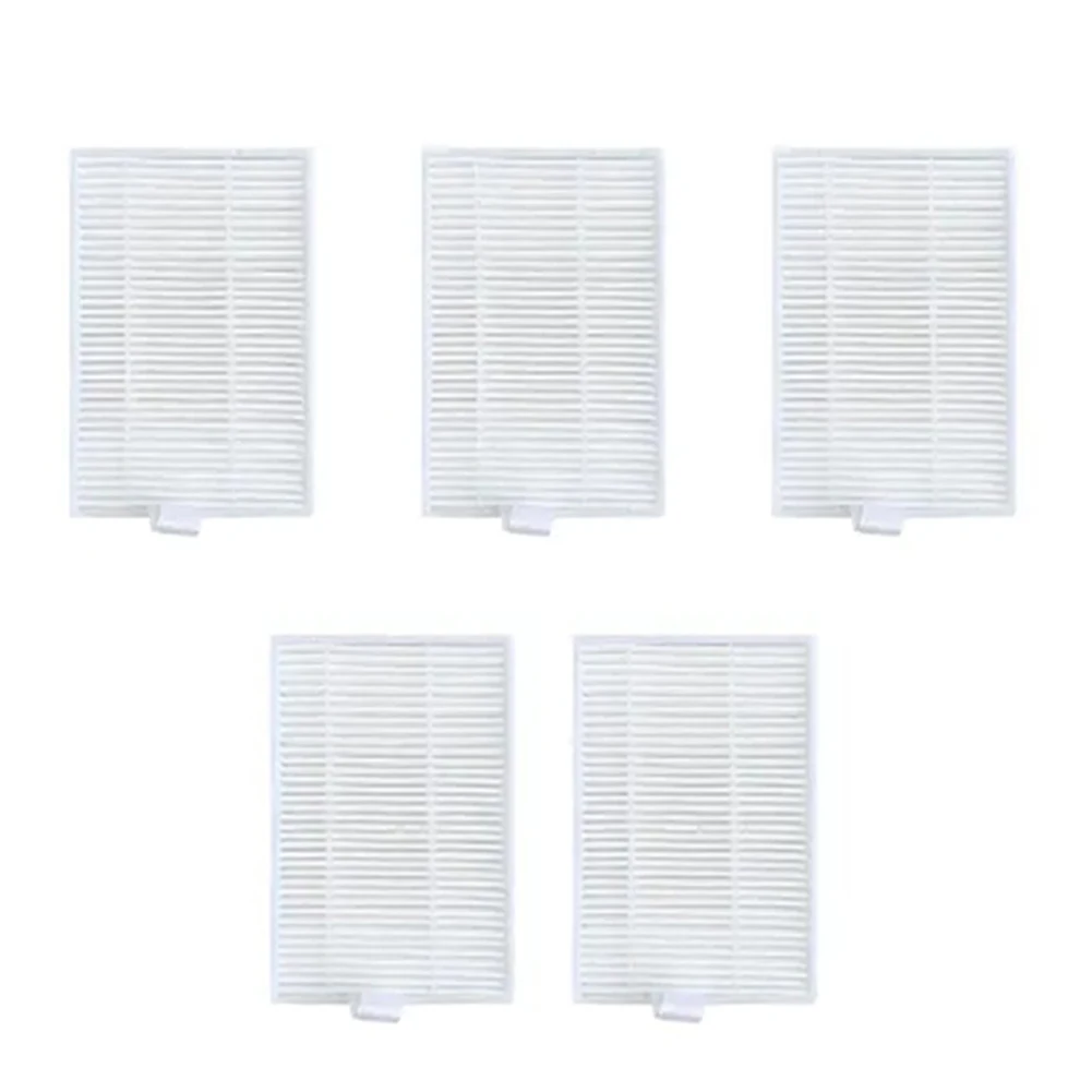 

5PCS Vacuum Cleaner Filter For ABIR For X5/X6/X8 Robot Vacuum Cleaner Filter Replacement Spare Parts Household Supplies Cleani