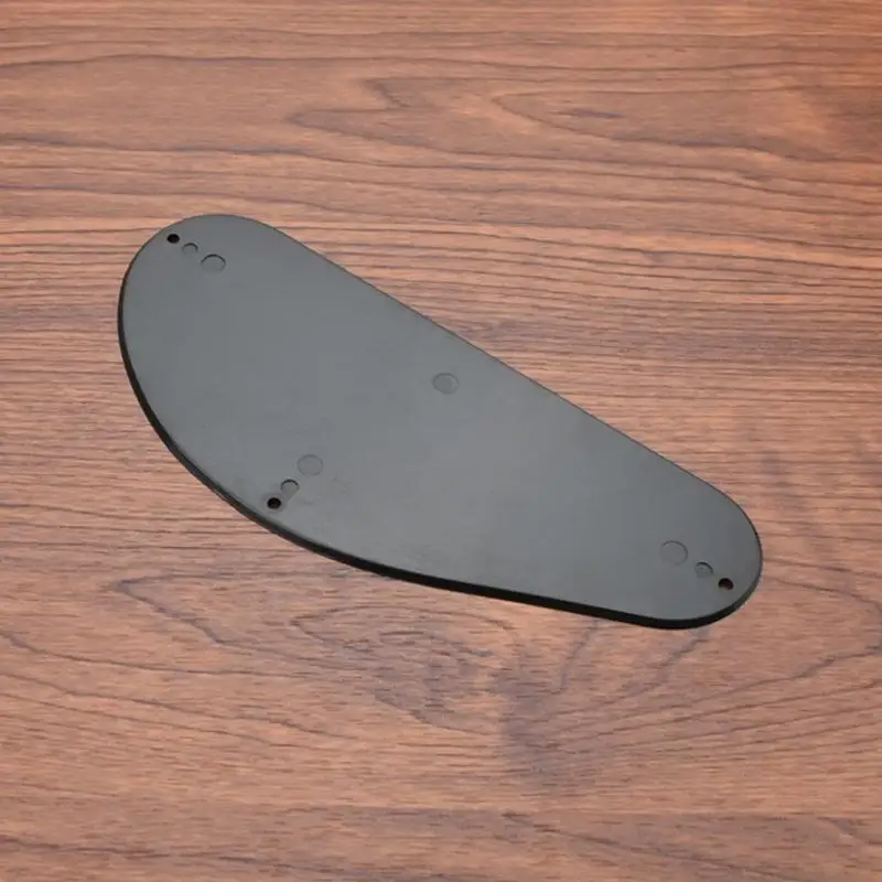 M5TC Black Plastic Bass Guitar Cavity Cover Back Plate Wiring Backplate Guitar Bass Pickguard Guitar Accessory Guitar Parts