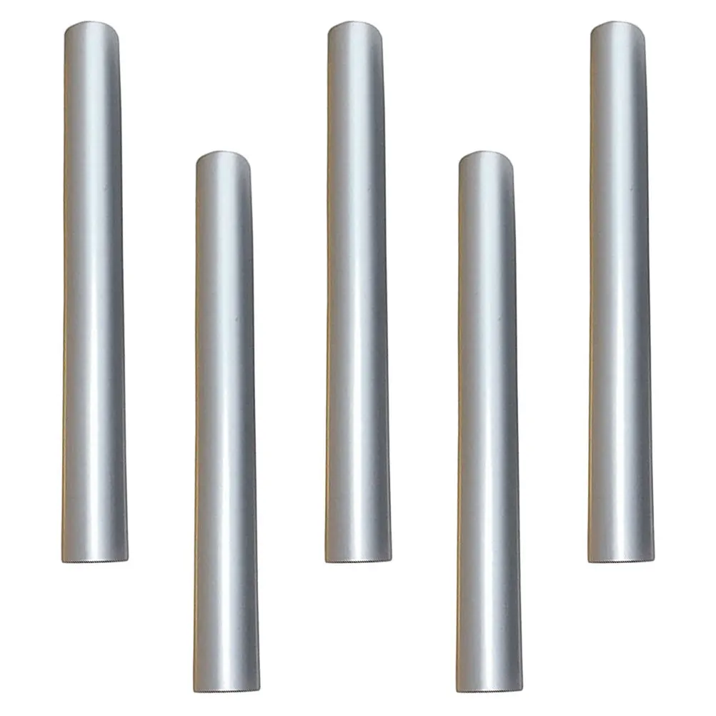 

5pcs Manicure Pen Caps Metal Nail Brush Cover LightProof Protective Caps for Nail Pens Zinc Alloy Durable Practical