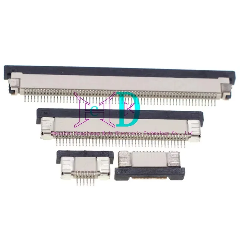 10pcs FPC/FFC connector 0.5MM drawer type bottom connection 19-50P pull-out LCD screen cable socket