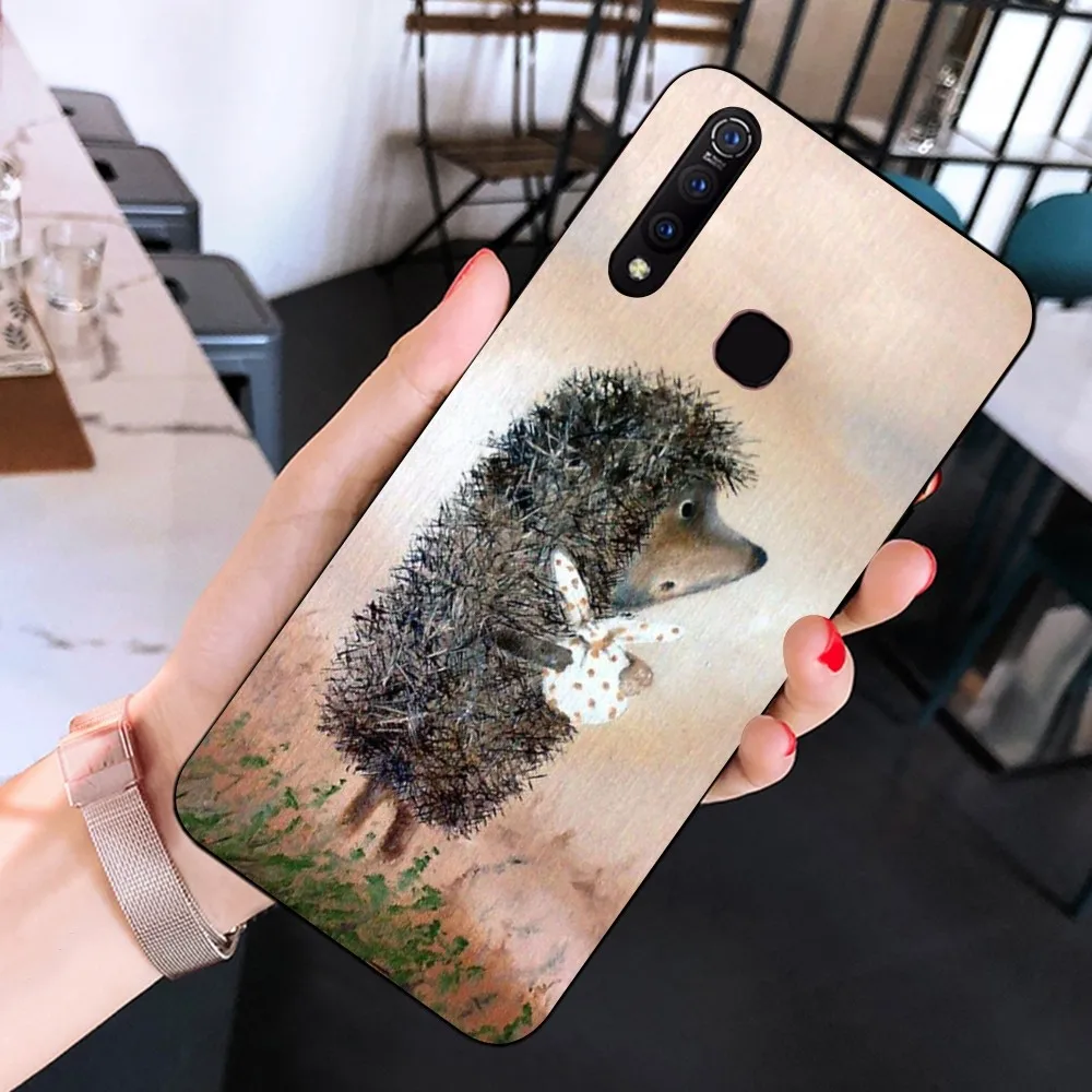 Bright Hedgehog in the Fog Phone Case For Huawei Y9 6 7 5 Prime Enjoy 7s 7 8 plus 7a 9e 9plus 8E Lite Psmart Shell