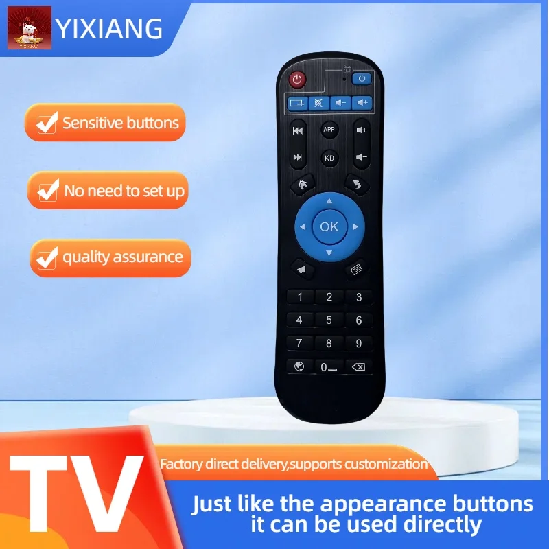 Remote Control fit for Android TV Box T9/T95 MAX/T95 MAX+/T95 H616/Q+/T95H T95Z-K-V-U-W T9 H616 HK1 MX10 X88 X96 TX6 TX3 MX1 H50