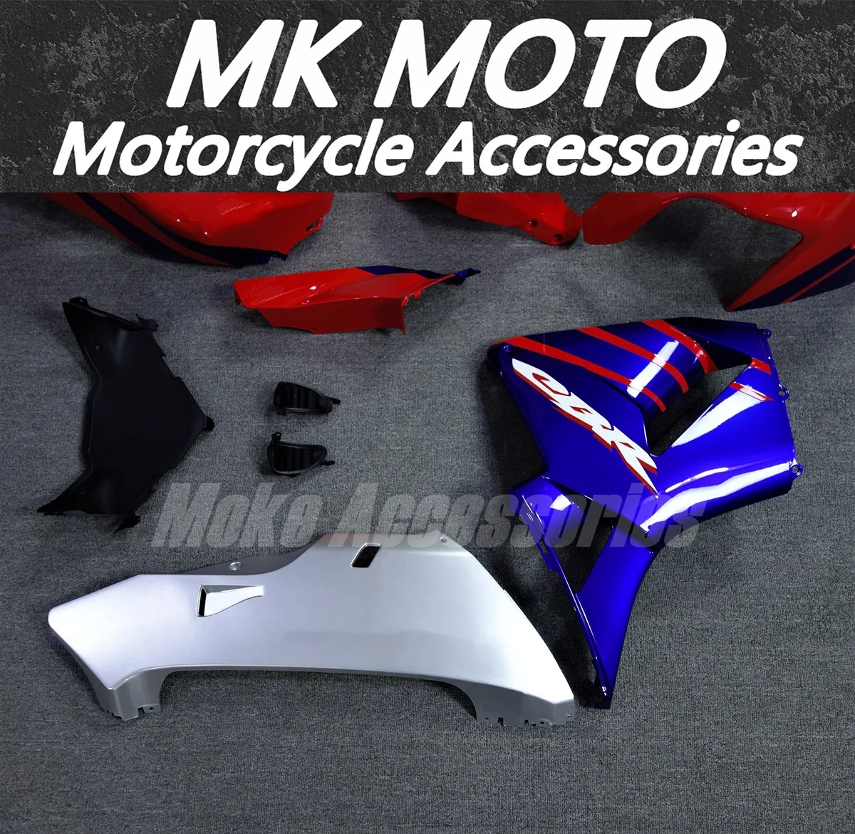 

Motorcycle Bodywork Set For Cbr600rr 2005-2006 Fairings Kit Fit High Quality Abs Injection Blue Silver Black Red