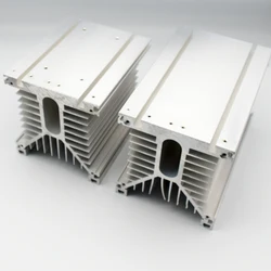 Three-phase SSR Aluminum Heat Sink  100A 150A 200A 300A 400A High Power Radiator DC to AC AC TO AC