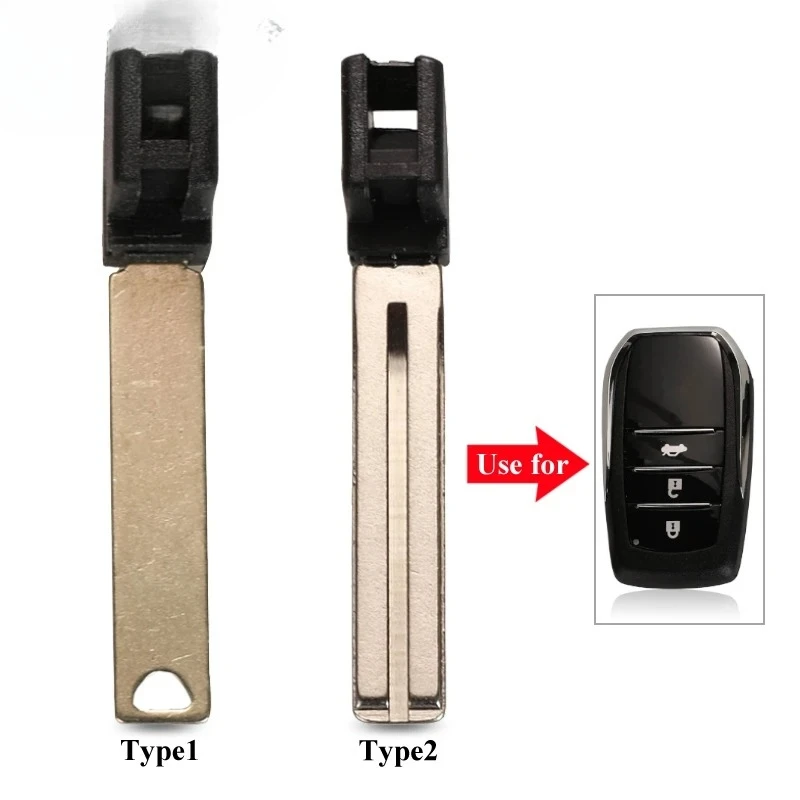 

Новый умный пустой брелок для дистанционного ключа для Toyota Highlander Land Cruiser RAV4, автомобильный брелок с необрезанным лезвием