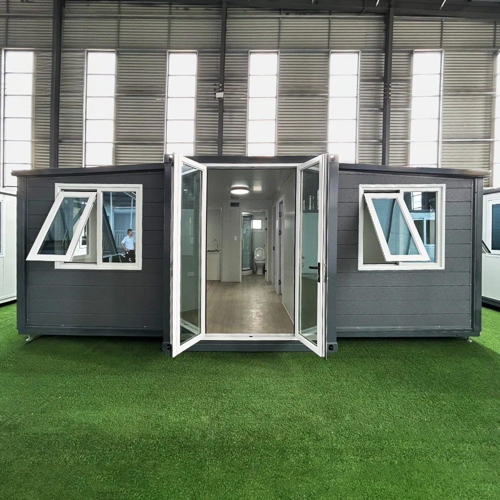 Ready to Live In 20ft 40ft Expandable Container House Folding Prefab Home with Kitchen Bathroom for Travel Camping or Daily Use