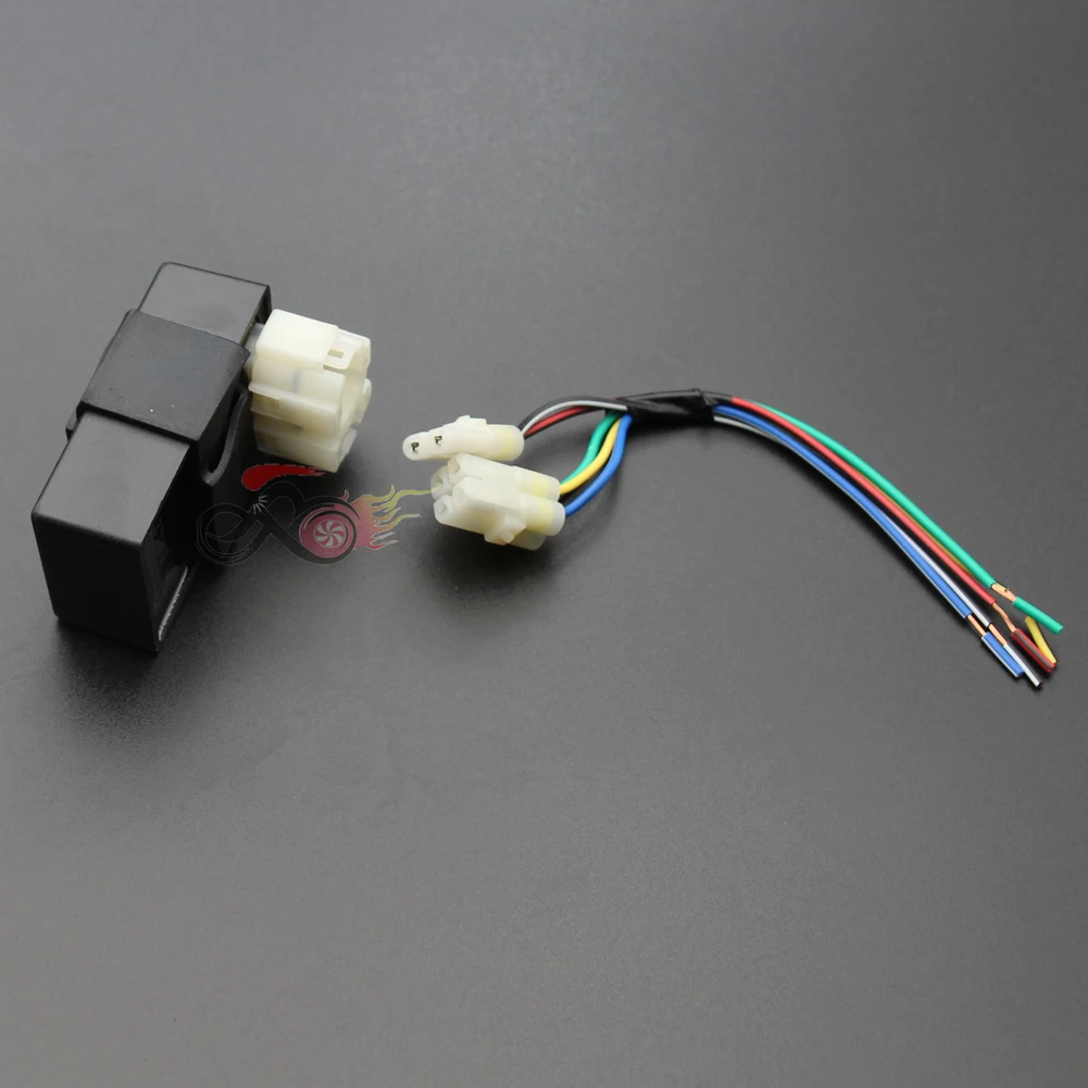 Moped Scooter 6 Pin AC Ignition CDI Box CDI Cable Wire Adapter Connector Plug For GY6 50cc 125cc 150cc ATV Go Kart Motorcycle