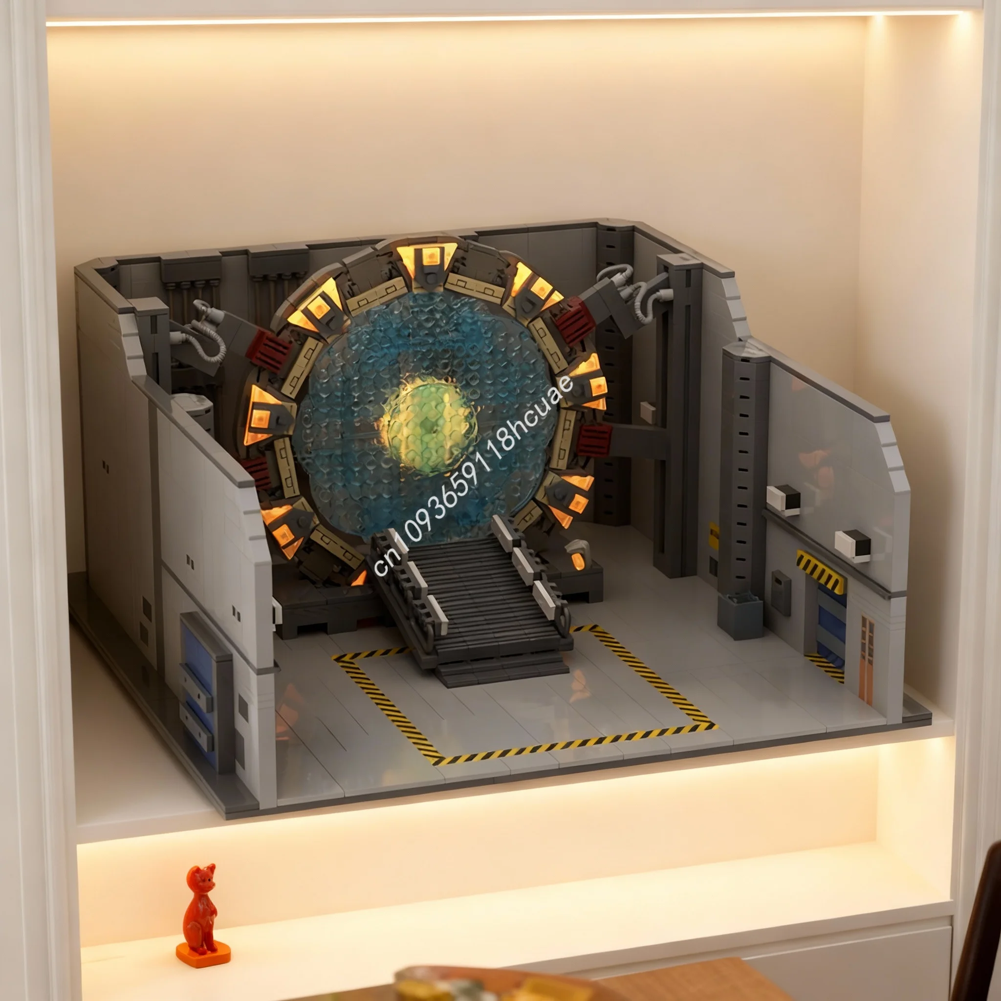 1545pcs MOC Stargate Gate Room Model Building Blocks Construction DIY Creative Toys Idea Education Festival Gift Brick
