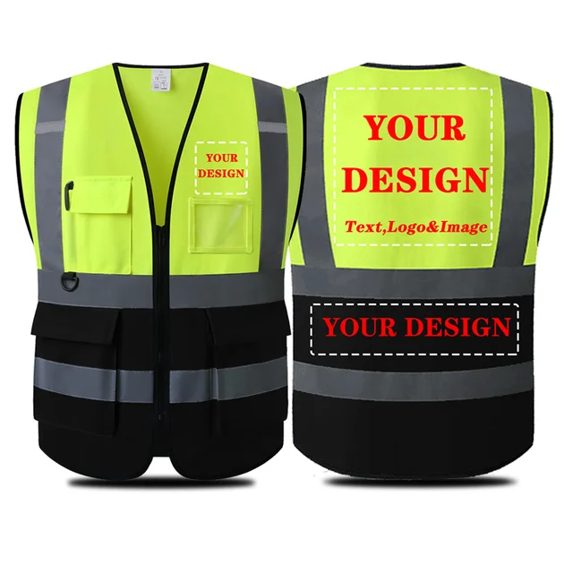 Custom Logo Hoge Zichtbaarheid Reflecterende Veiligheidsvest Werk Uniform Signaal Veiligheidsjas Reflex Kleding Rijder Motor Geologie Man