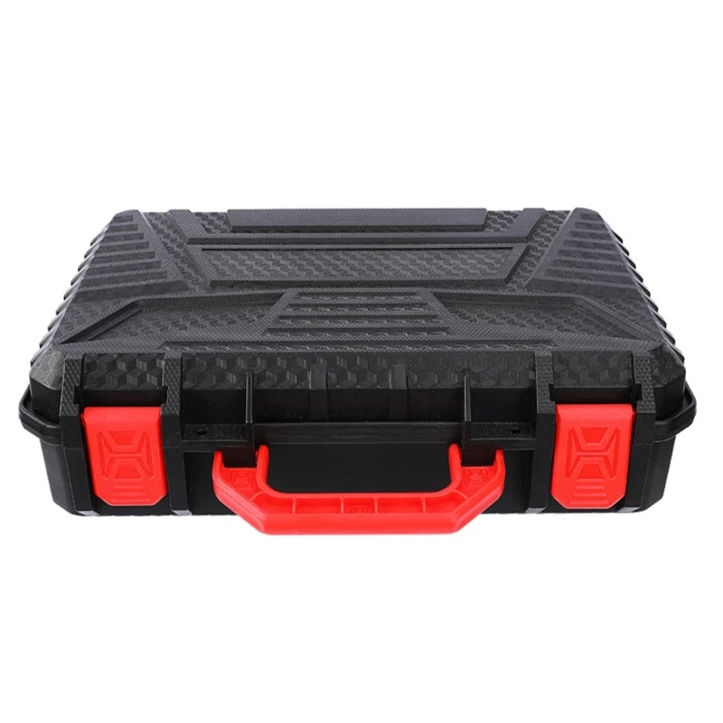 Versatile Power Tool Carrying Case With Comfort Grip Handle, Protective Equipment Box for Home Repairs and Builders Drop Ship